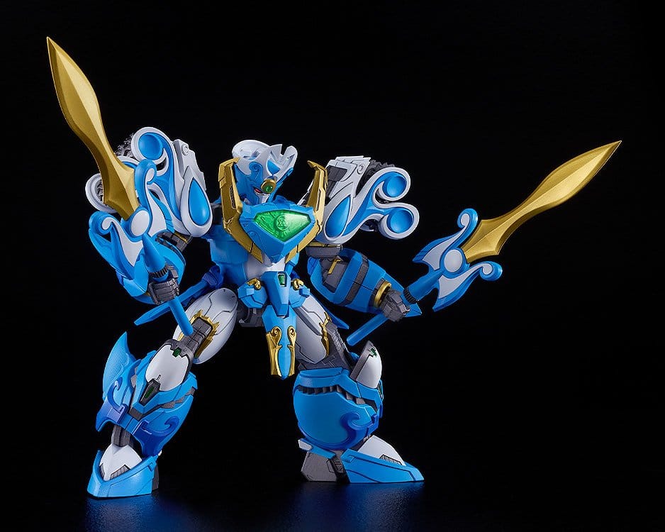 Mado King Granzort Plastic Model Kit Moderoid King's Style Aquabeat 18 cm