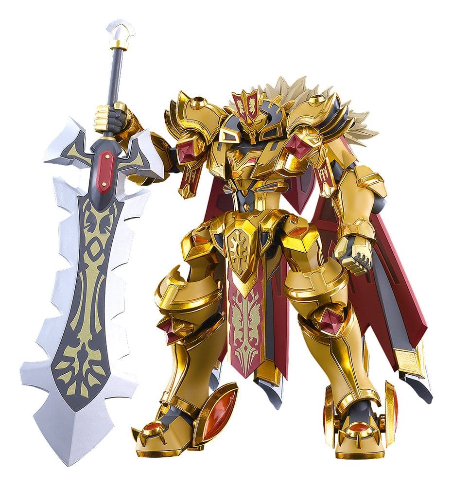 Knight's & Magic Plastic Model Kit Moderoid Goldleo: Royal Metallic Ver. 14 cm