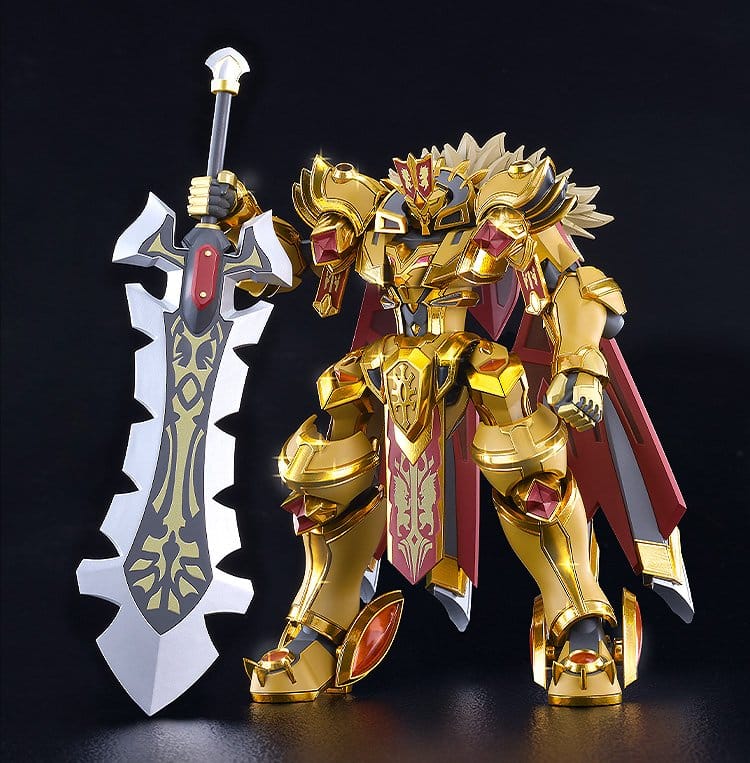 Knight's & Magic Plastic Model Kit Moderoid Goldleo: Royal Metallic Ver. 14 cm