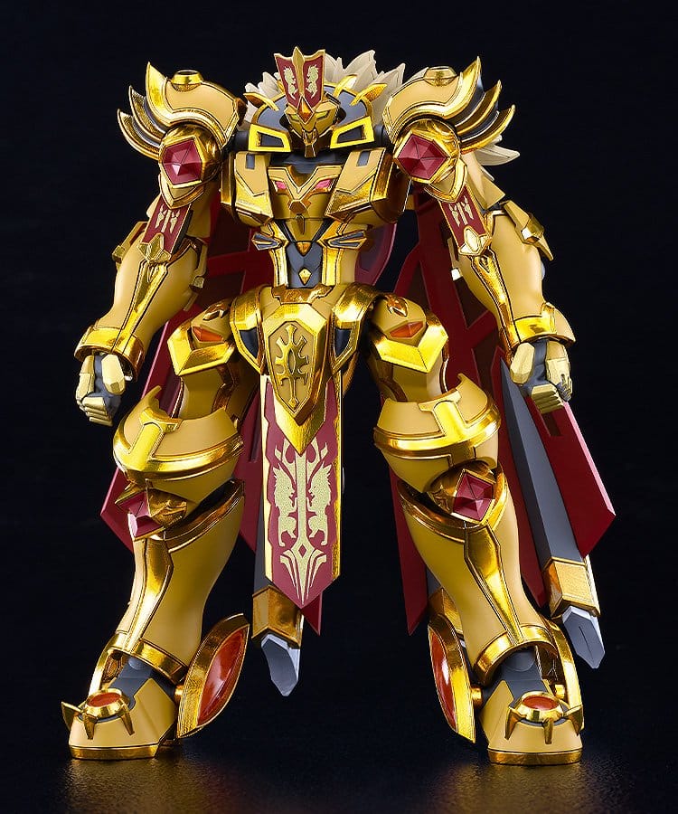 Knight's & Magic Plastic Model Kit Moderoid Goldleo: Royal Metallic Ver. 14 cm