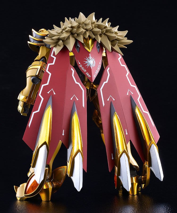 Knight's & Magic Plastic Model Kit Moderoid Goldleo: Royal Metallic Ver. 14 cm