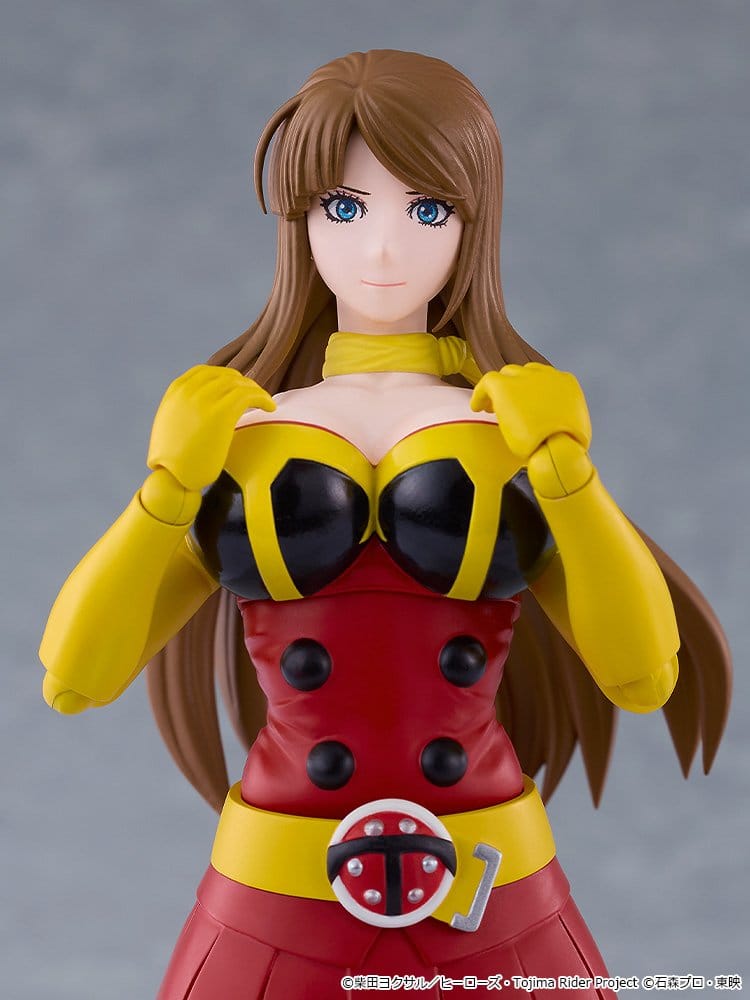 Tojima Wants to Be a Kamen Rider Figma figurine Yuriko Okada (Electro-Wave Human Tackle Ver.) 14 cm