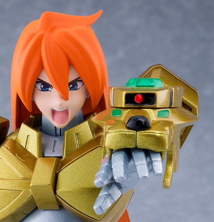 The King of Braves GaoGaiGar Plastic Model Kit Plamatea Guy Shishioh 16 cm