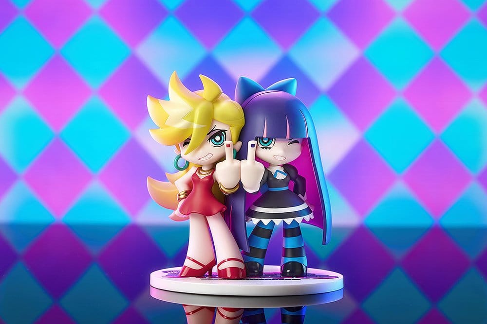 New Panty & Stocking with Garterbelt Mini Memory figurine mini Panty & Stocking 10 cm