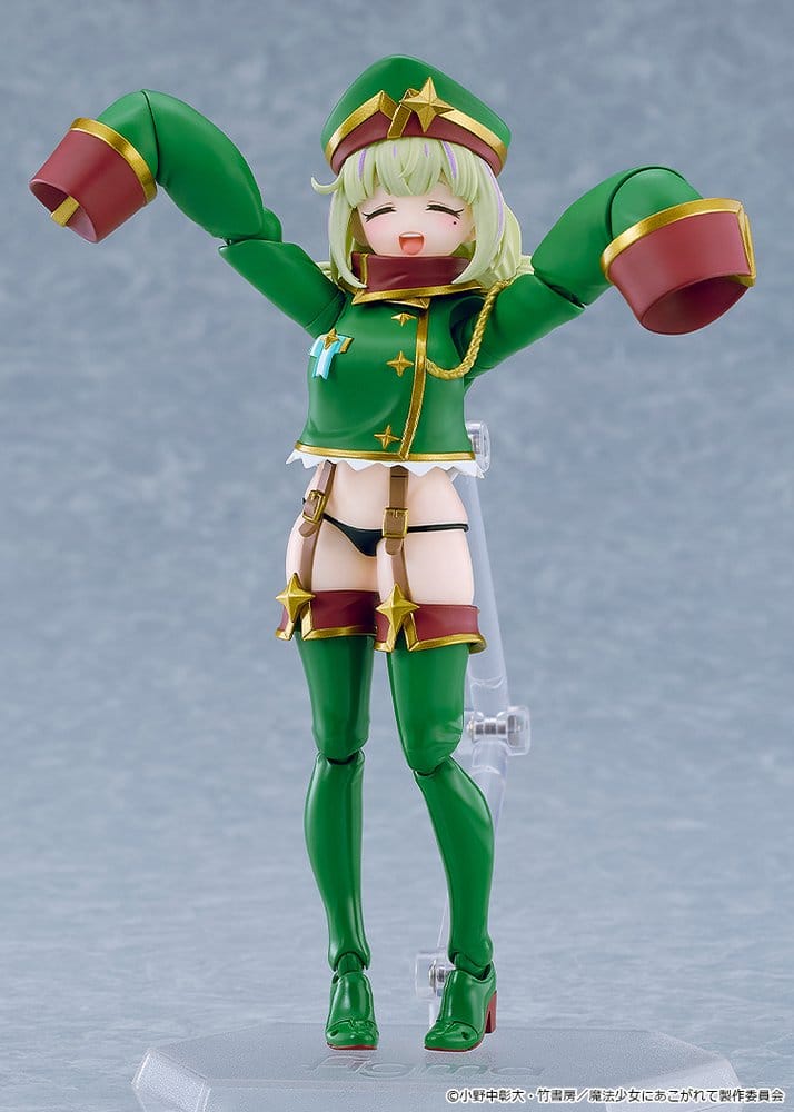 Gushing over Magical Girls figma figurine Leopard 14 cm