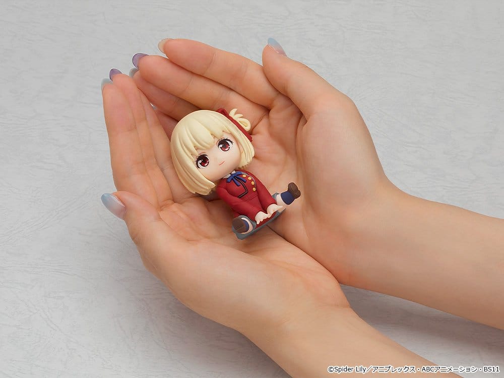 Lycoris Recoil Mascotte caoutchouc Nendoroid Plus Chisato Nishikigi 7 cm