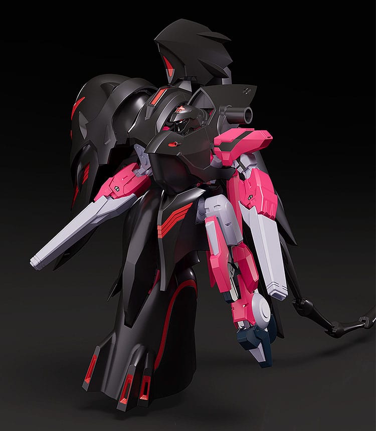 Martian Successor Nadesico: The Motion Picture - Prince of Darkness figurine Moderoid Plastic Model Kit Black Sarena 19 cm
