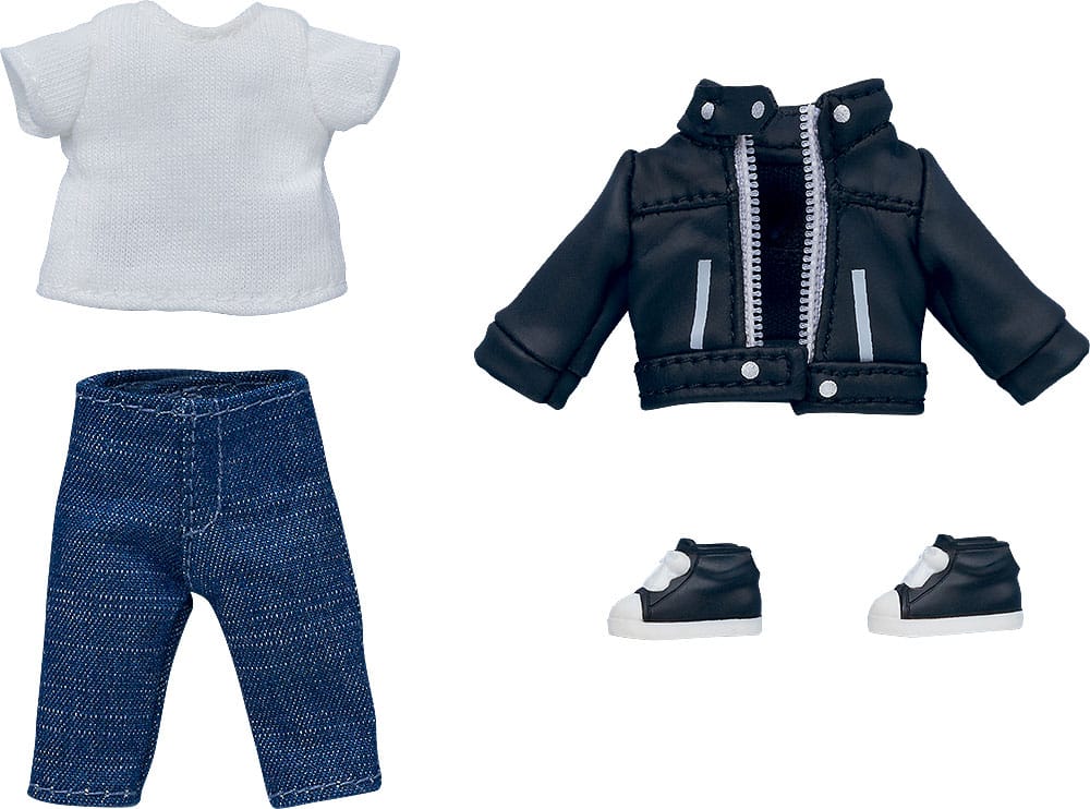 Nendoroid Doll accessoires pour figurines Outfit Set Leather Jacket (Black)
