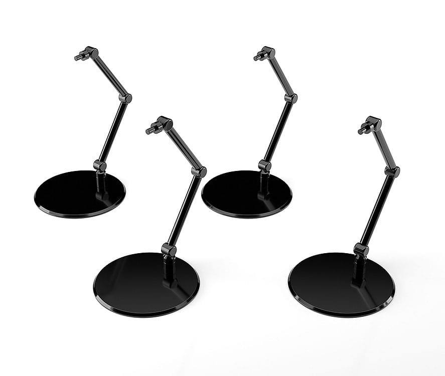 The Simple Stand Mini Nendoroid More pack 4 socles pour mini figurines mini Black