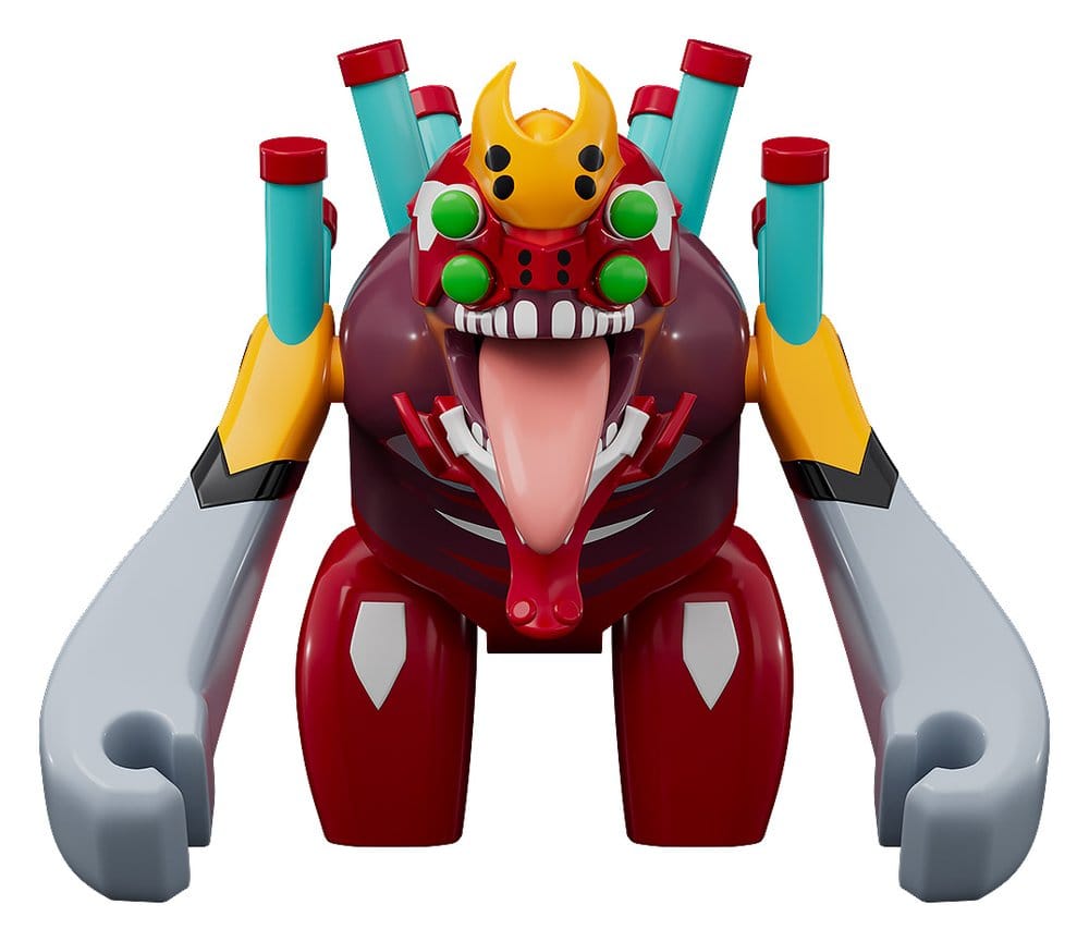 Rebuild of Evangelion Brickroid figurine mini Evangelion Unit 02 Beast Form 2nd Phase (Type 1) 4 cm