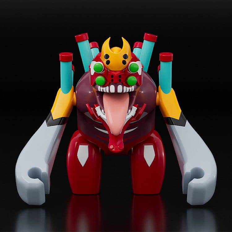 Rebuild of Evangelion Brickroid figurine mini Evangelion Unit 02 Beast Form 2nd Phase (Type 1) 4 cm