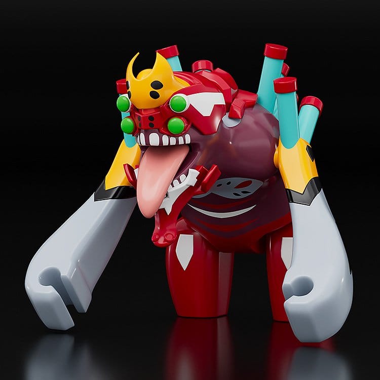 Rebuild of Evangelion Brickroid figurine mini Evangelion Unit 02 Beast Form 2nd Phase (Type 1) 4 cm