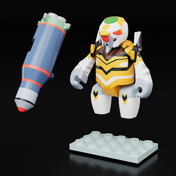 Rebuild of Evangelion Brickroid figurine mini Evangelion Proto Type-00' 5 cm