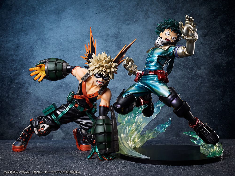 My Hero Academia statuette PVC 1/4 Izuku Midoriya: Metallic Ver. 35 cm
