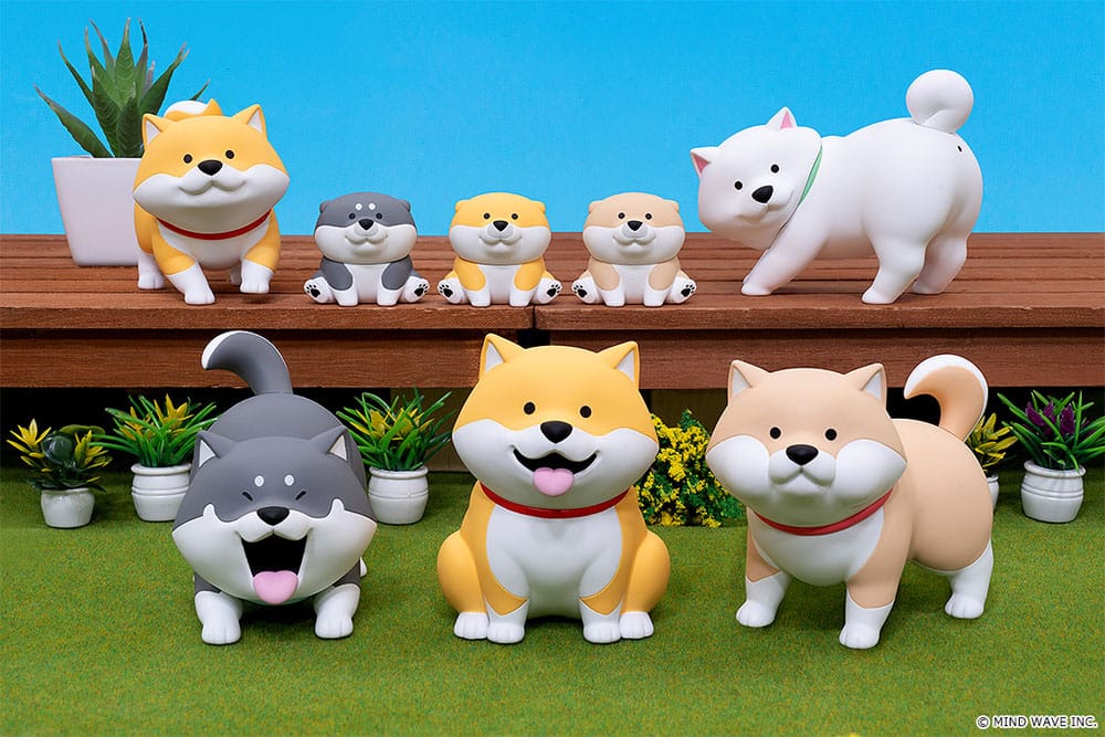 Shibanban assortiment boîte-mystère figurines PVC 6 cm (6)