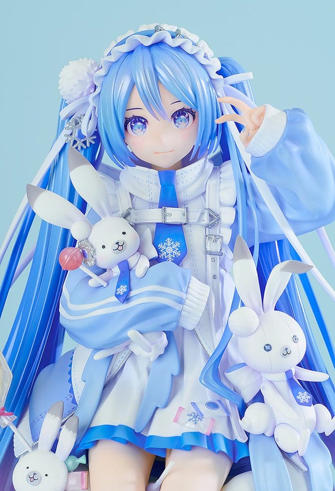 Character Vocal Series 01: Hatsune Miku statuette PVC 1/7 Snow Miku: Yukiiro Pop Ver. 24 cm