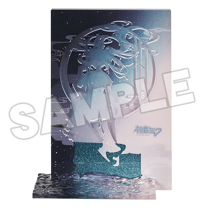 Character Vocal Series 01: Hatsune Miku Bloc acrylique Glitter Hatsune Miku Han Gong Qiu Yue Ver. 15 cm