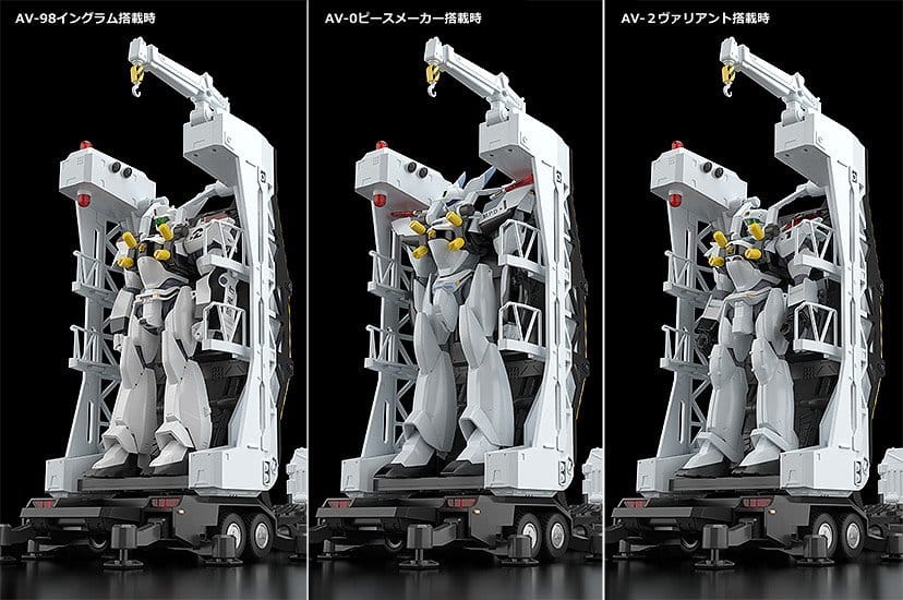 Mobile Police Patlabor figurines Plastic Model Kit Moderoid 1/60 Type 98 Special Command Vehicle & Type 99 Special Labor Carrier (re-run)