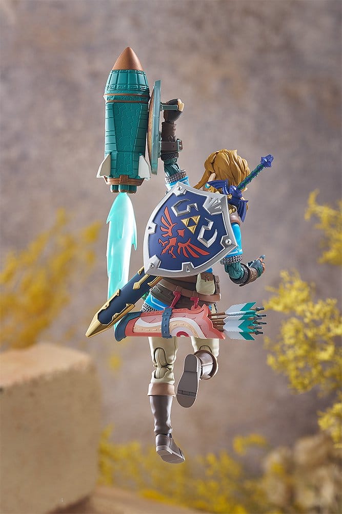 The Legend of Zelda Tears of the Kingdomfigurine Figma Link Tears of the Kingdom Ver. DX Edition 15 cm