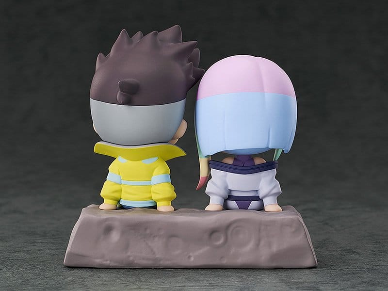 Cyberpunk: Edgerunners pack 2 figurines PVC Qset+ David & Lucy 8 cm