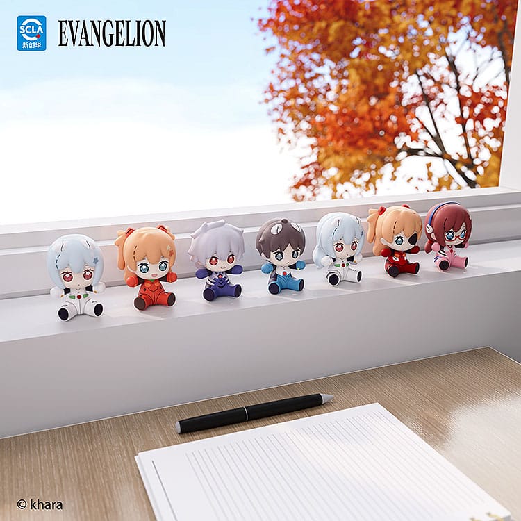 Neon Genesis Evangelion: Rebuild of Evangelion figurine Chibi Huggy Good Smile Mari Illustrious Makinami: Plugsuit Ver. 7 cm