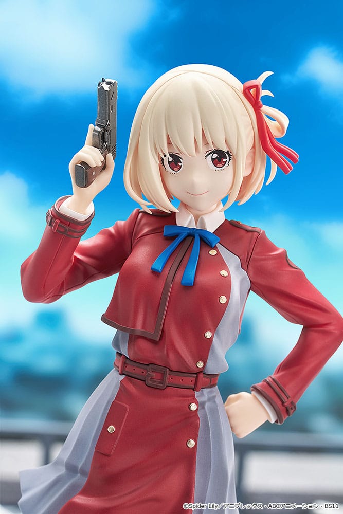 Lycoris Recoil statuette PVC Pop Up Parade Chisato Nishikigi 18 cm