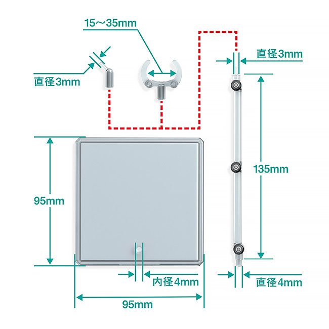 The Simple Stand pack 3 socles pour figurines