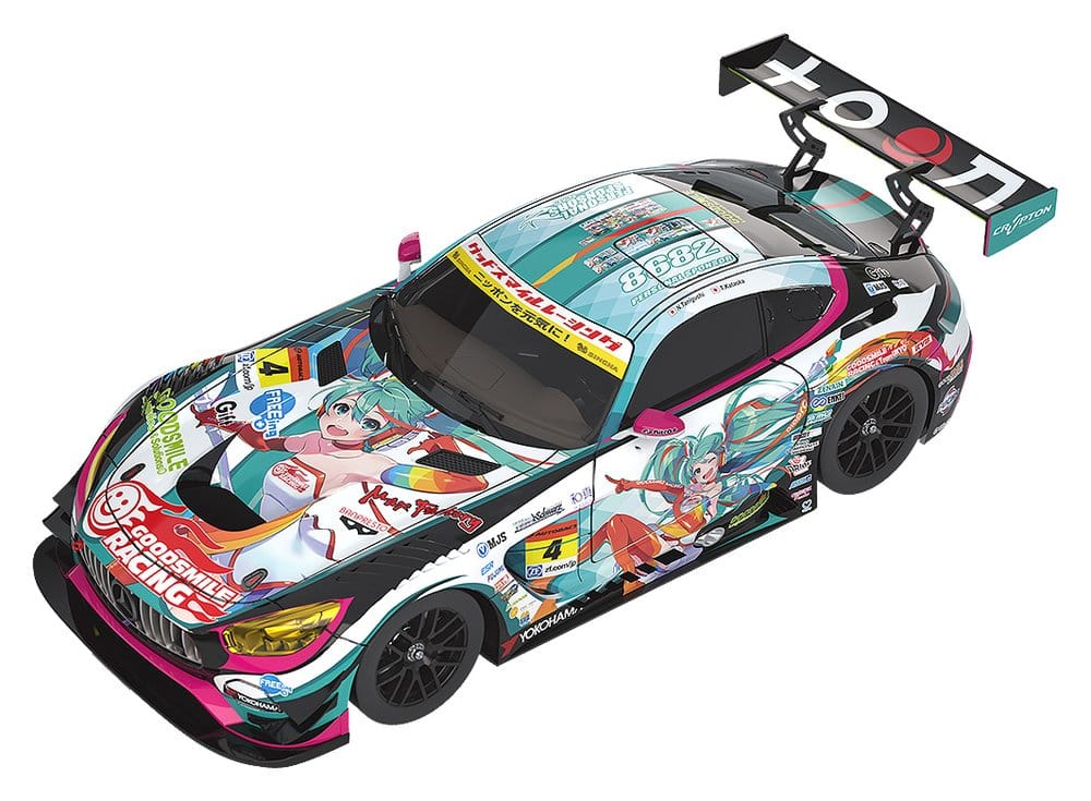 Hatsune Miku GT Project véhicule 1/64 Good Smile Hatsune Miku AMG 2016 Super GT Ver. 7 cm