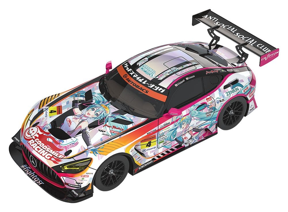 Hatsune Miku GT Project véhicule 1/64 Hatsune Miku AMG 2021 SUPER GT Round 5 Ver. 7 cm