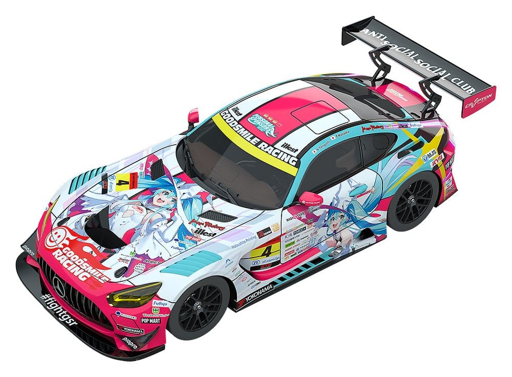 Hatsune Miku GT Project véhicule 1/64 AMG 2024 Season Opening Ver. 7 cm