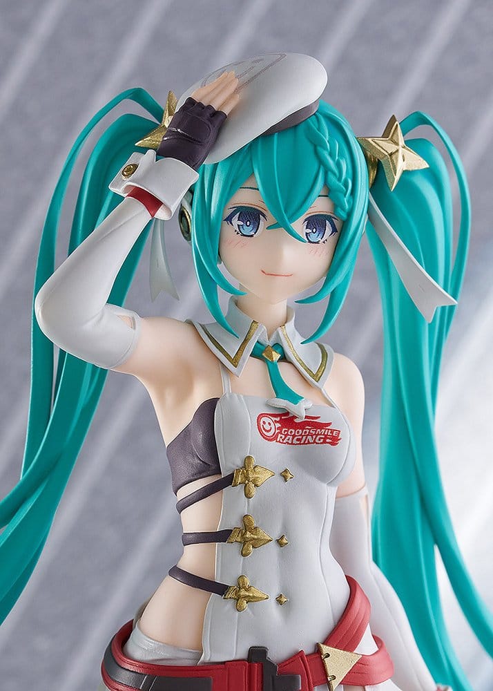 Hatsune Miku GT Project Pop Up Parade figurine PVC Racing Miku: 2023 Ver. 17 cm