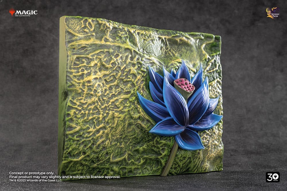 Magic The Gathering sculpture en relief Black Lotus Previews Exclusive 17 x 15 cm