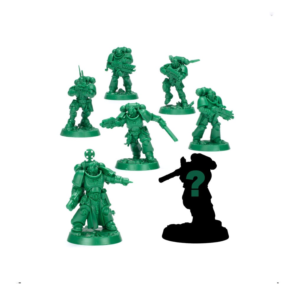 Warhammer Heroes présentoir figurines miniatures Dark Angels (8)