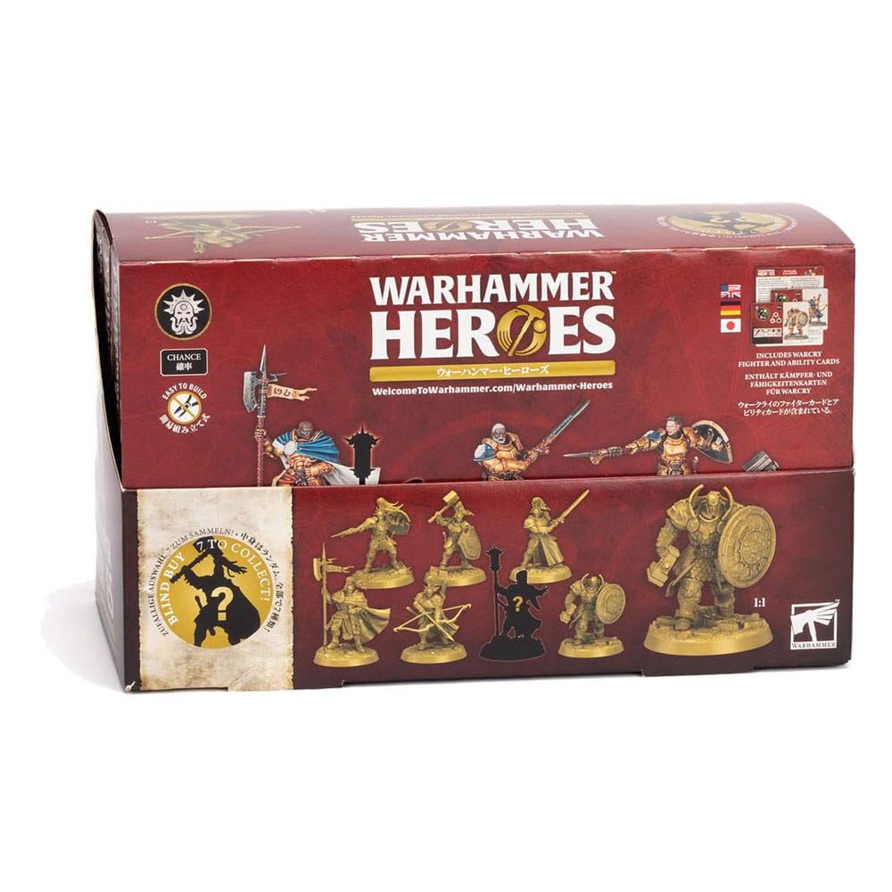Warhammer Age of Sigmar présentoir figurines miniatures Warhammer Heroes: Stormcast Eternals (8)