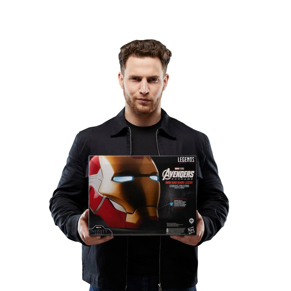 Avengers: Endgame Marvel Legends casque électronique Iron Man Mark LXXXV