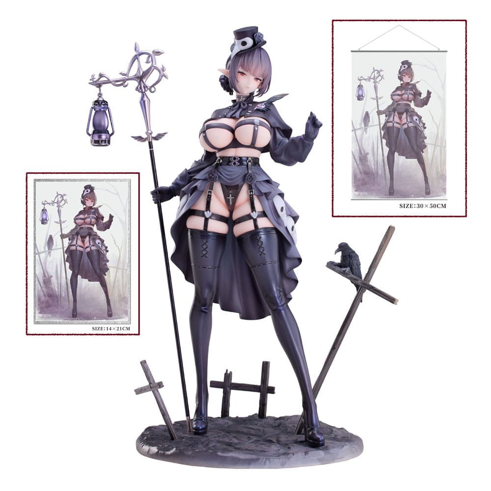 Original Character statuette PVC 1/6 Pest Doctor Kara Deluxe Edition 30 cm