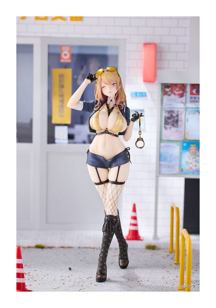 Original Character statuette PVC 1/6 Gal Policewoman Takanashi Arisa Deluxe Edition 27 cm