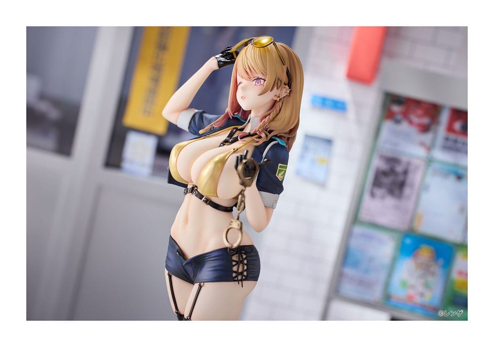 Original Character statuette PVC 1/6 Gal Policewoman Takanashi Arisa Deluxe Edition 27 cm