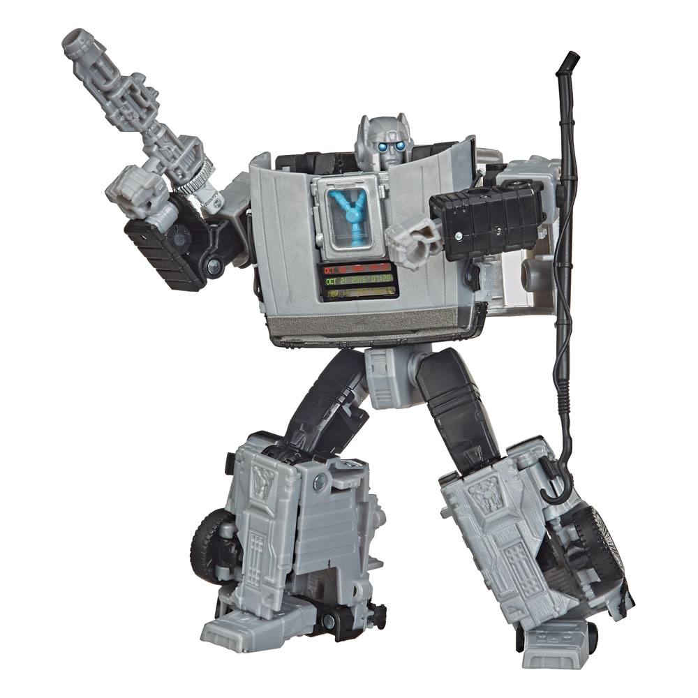 Transformers x Retour vers le futur figurine Delorean 14 cm