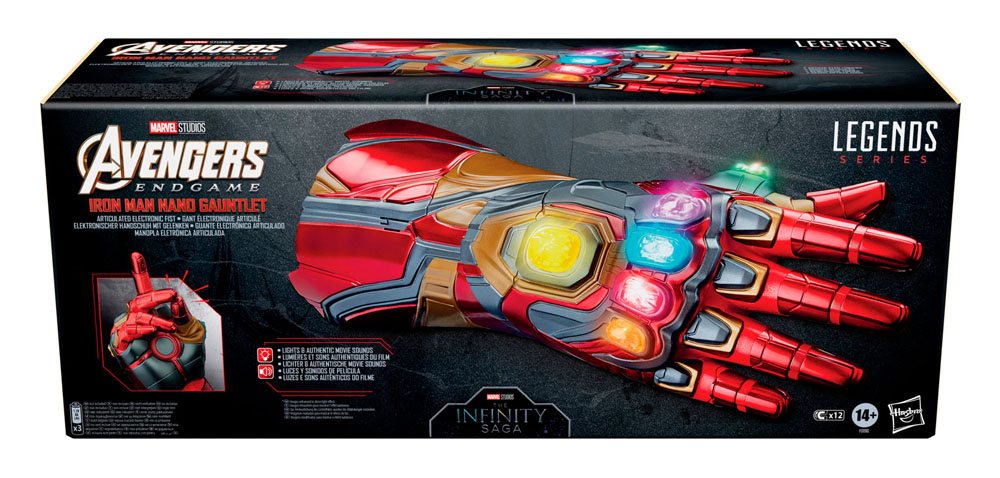Marvel Legends Series gant électronique Iron Man Nano Gauntlet