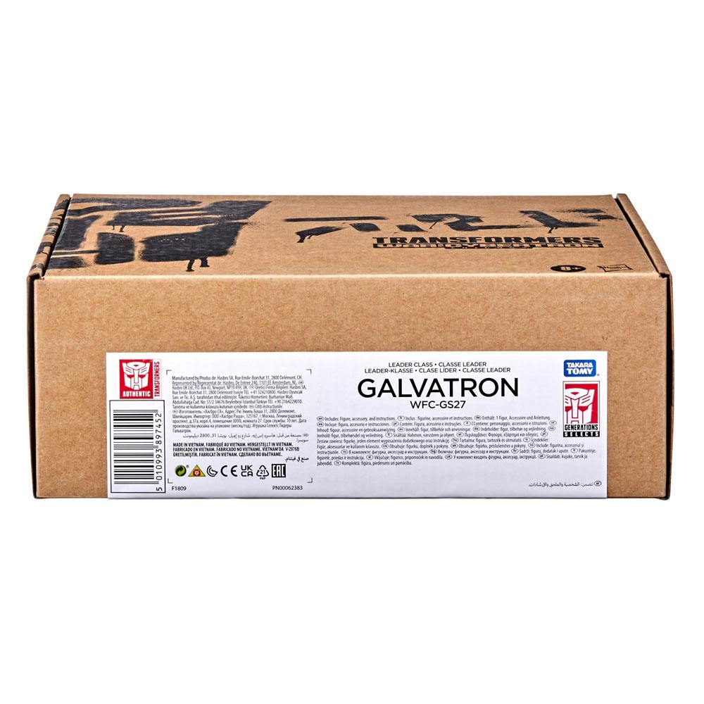 Transformers Generations War For Cybertron Trilogy Leader Class 2021 figurine Galvatron 18 cm