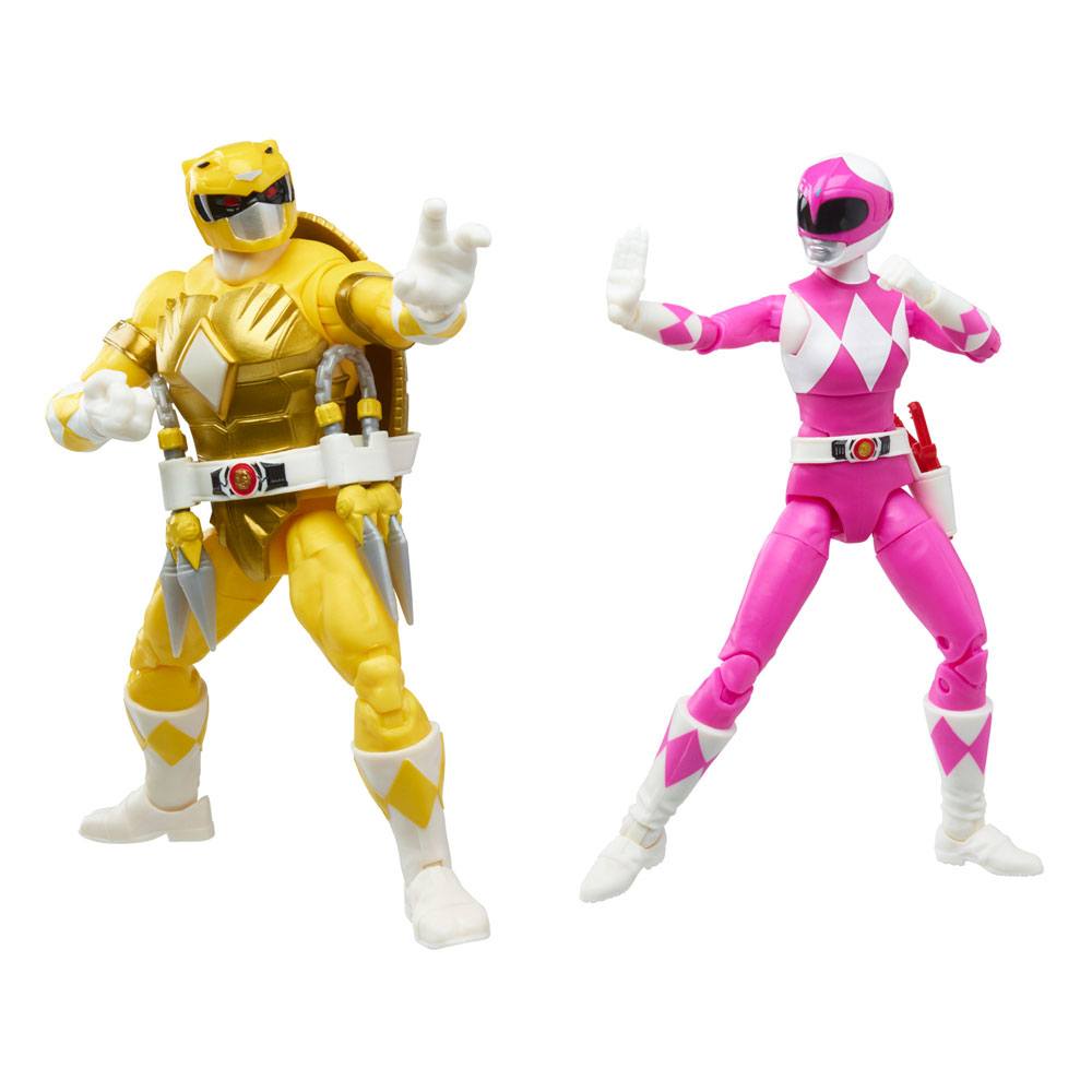 Power Rangers x TMNT Lightning Collection figurines 2022 Morphed April O´Neil & Michelangelo