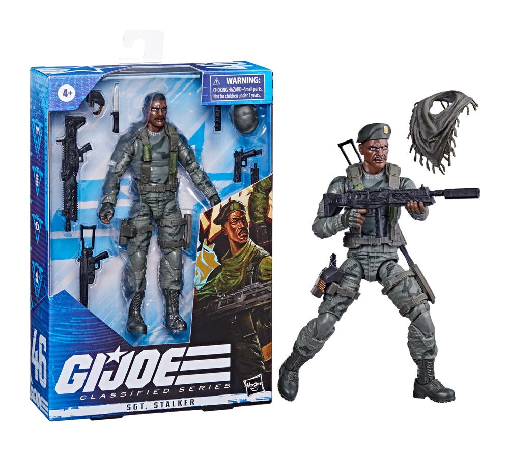 G.I. Joe Classified Series figurine 2023 Sgt. Stalker 15 cm