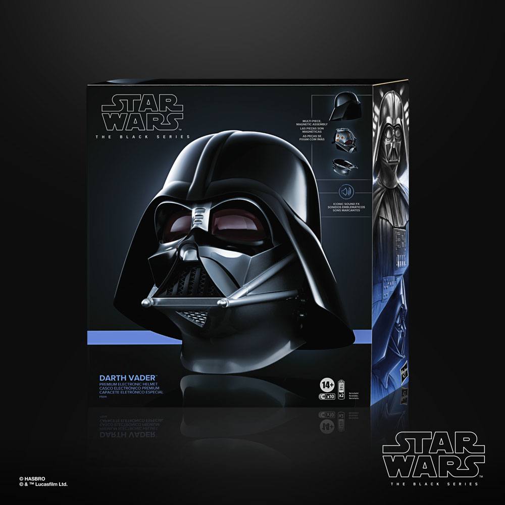 Star Wars: Obi-Wan Kenobi Black Series casque électronique Darth Vader