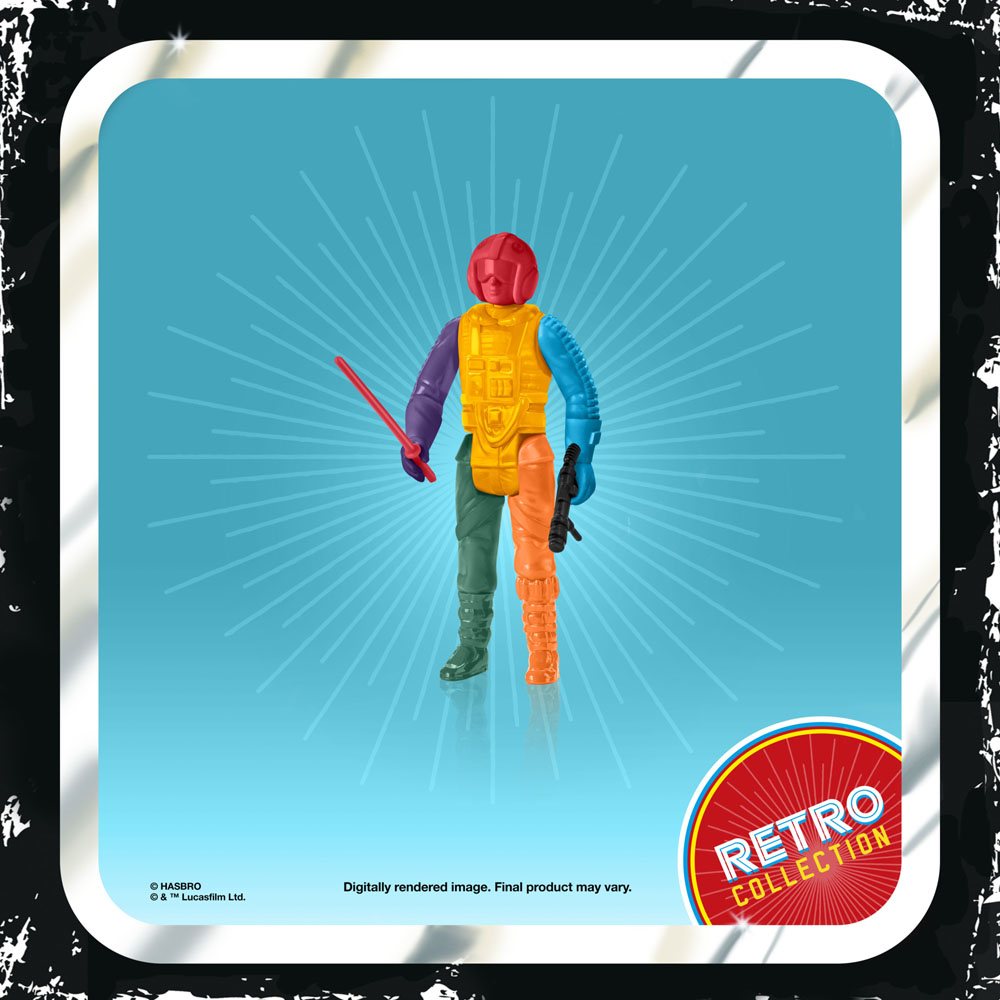 Star Wars Retro Collection figurine 2022 Luke Skywalker (Snowspeeder) Prototype Edition 10 cm