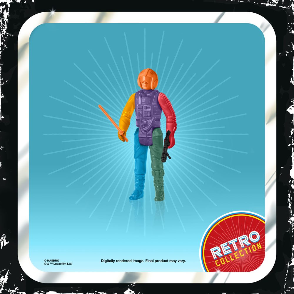 Star Wars Retro Collection figurine 2022 Luke Skywalker (Snowspeeder) Prototype Edition 10 cm