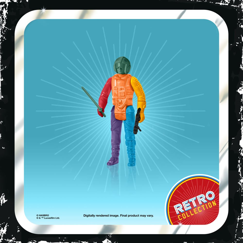 Star Wars Retro Collection figurine 2022 Luke Skywalker (Snowspeeder) Prototype Edition 10 cm