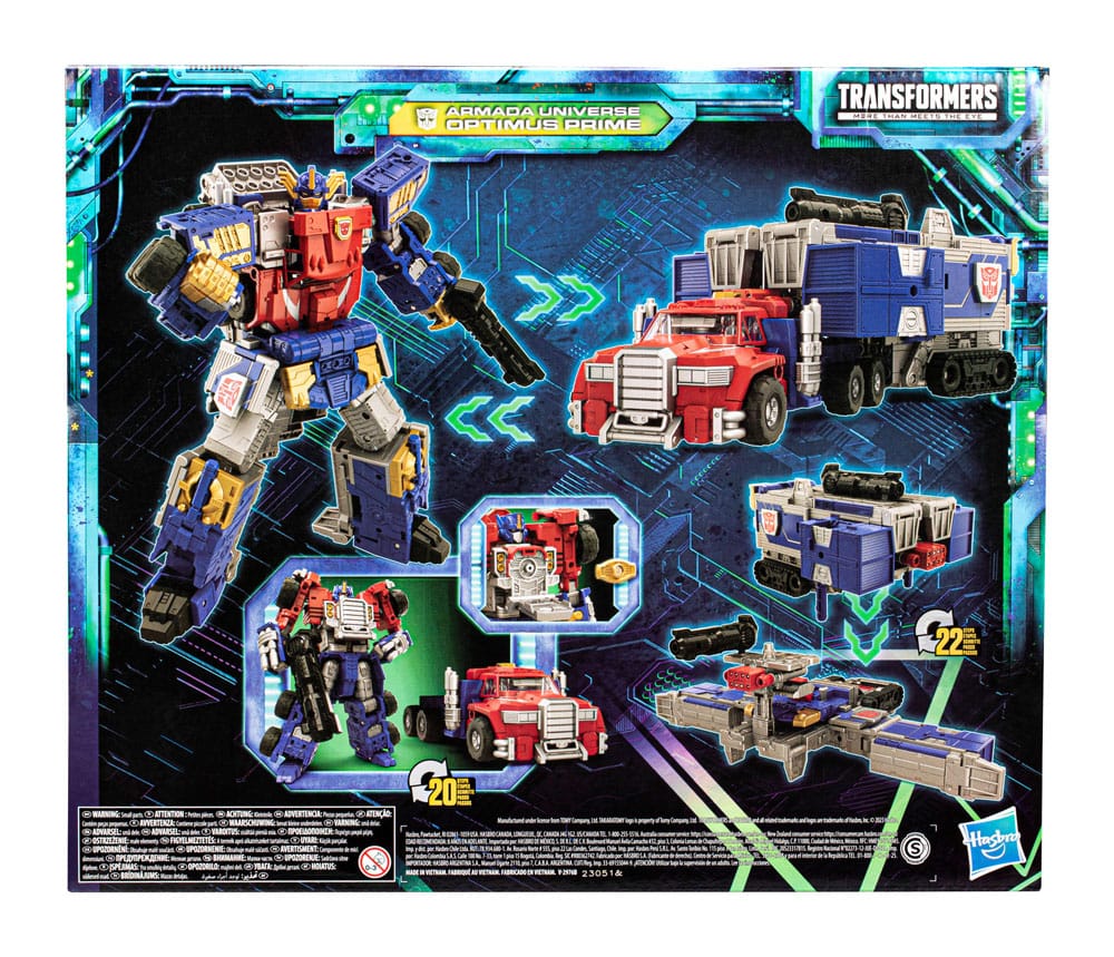 Transformers Generations Legacy Evolution Commander Class figurine Armada Universe Optimus Prime 19 cm