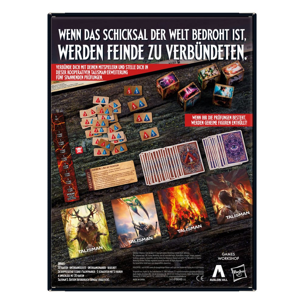 Talisman: Allianzen extension jeu de plateau Ruf des Schicksals *ALLEMAND*