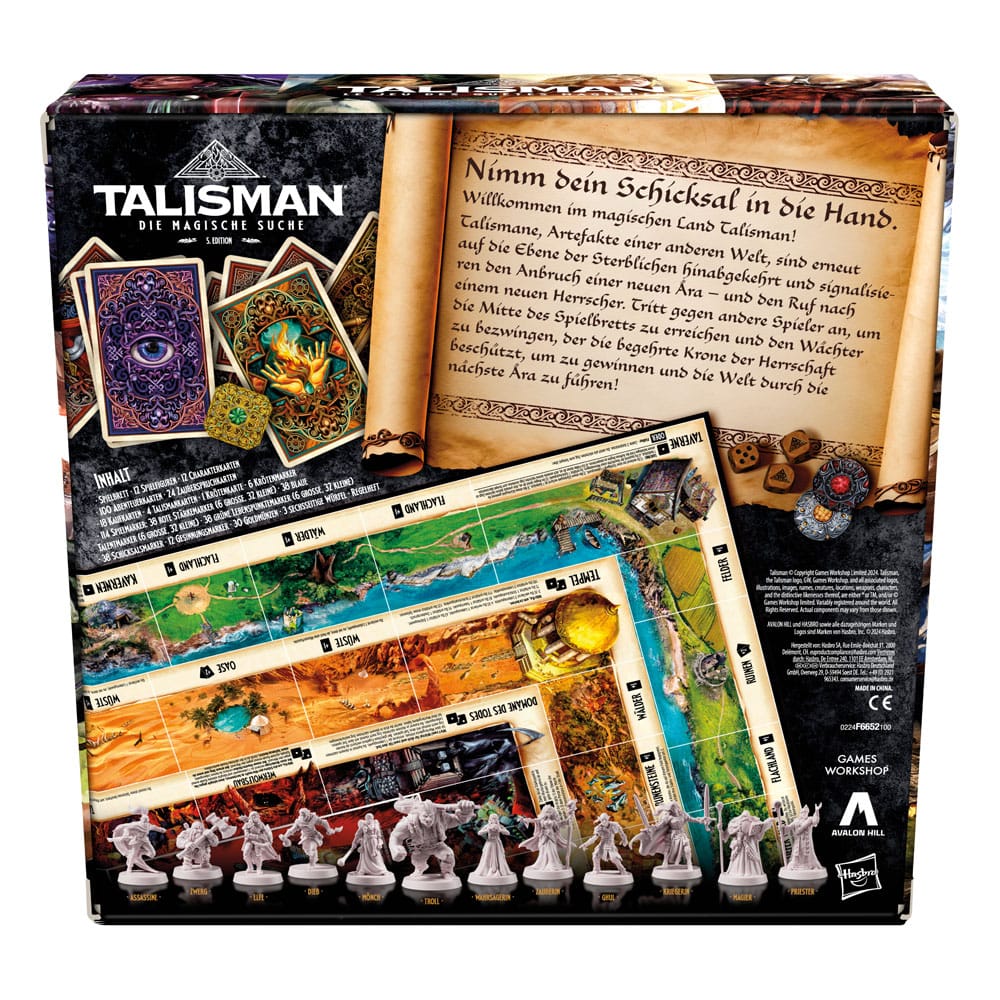 Talisman: Die magische Suche - 5. Edition jeu de plateau *ALLEMAND*